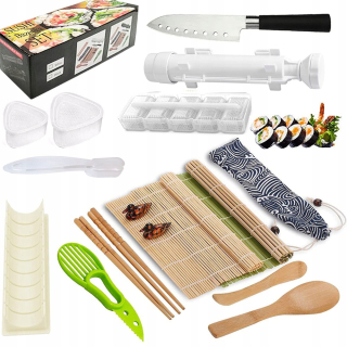 Sushi set - SÚPRAVA SUSHI MAKERU S ROLÁČKOU XXXL